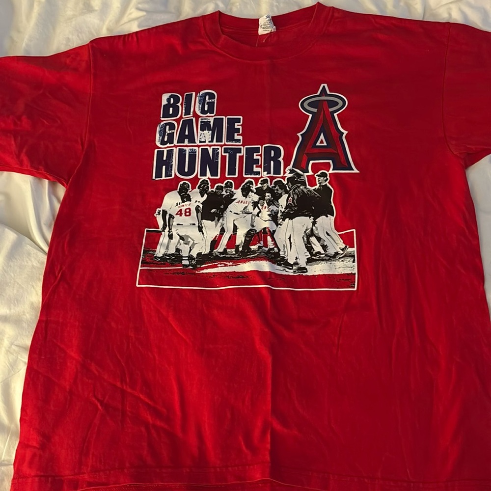 April 8, 2008 ANGELS TORII HUNTER Walk Off GRAND SLAM Commemorative shirt